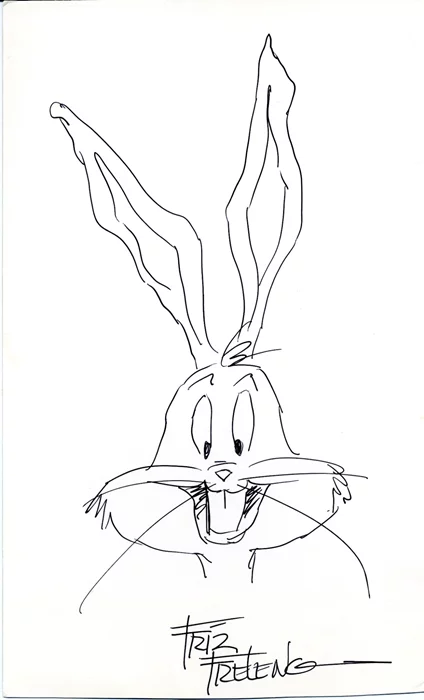 Friz Freleng autograph