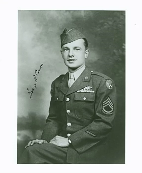 George Caron autograph