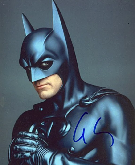George Clooney autograph