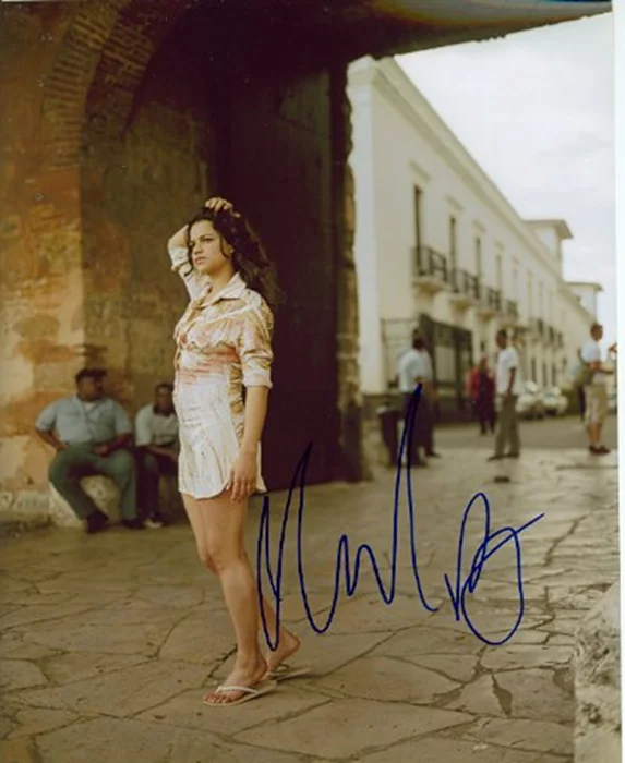 Michelle Rodriguez autograph