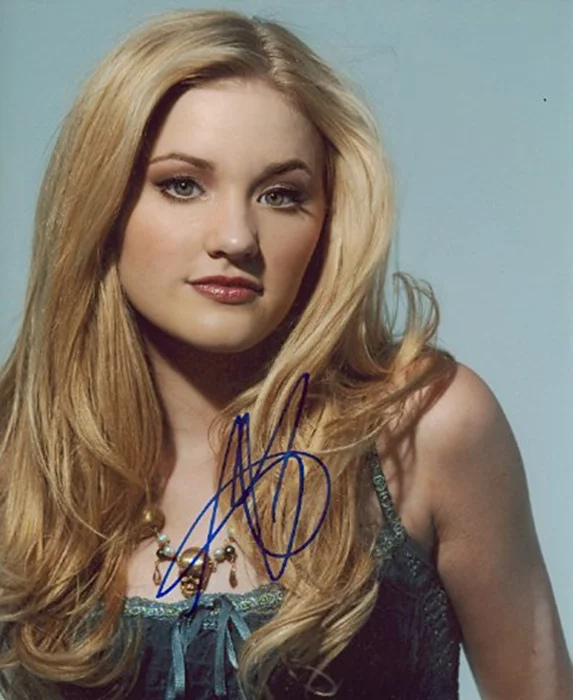 AJ Michalka autograph