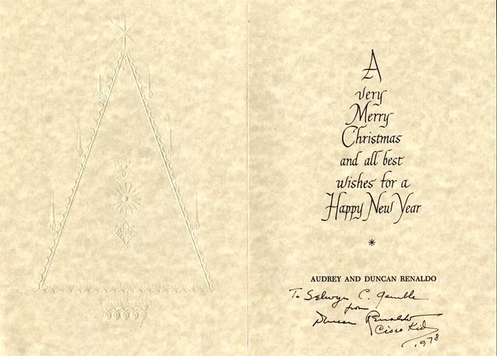 Duncan Renaldo autograph