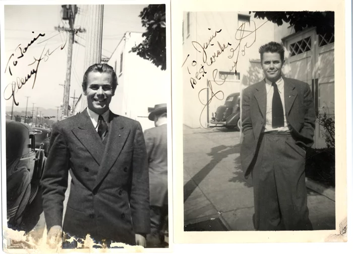 Glenn Ford autograph
