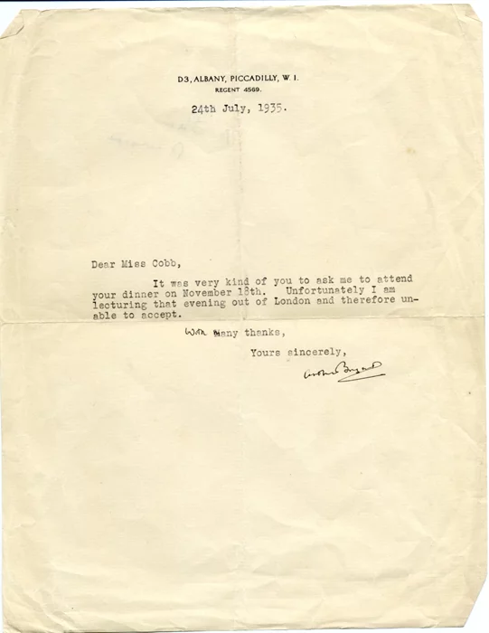 Anthony Burgess autograph