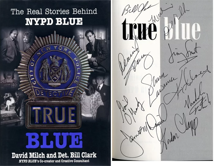 NYPD Blue Cast autograph