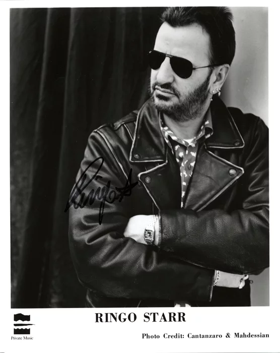 Ringo Starr autograph