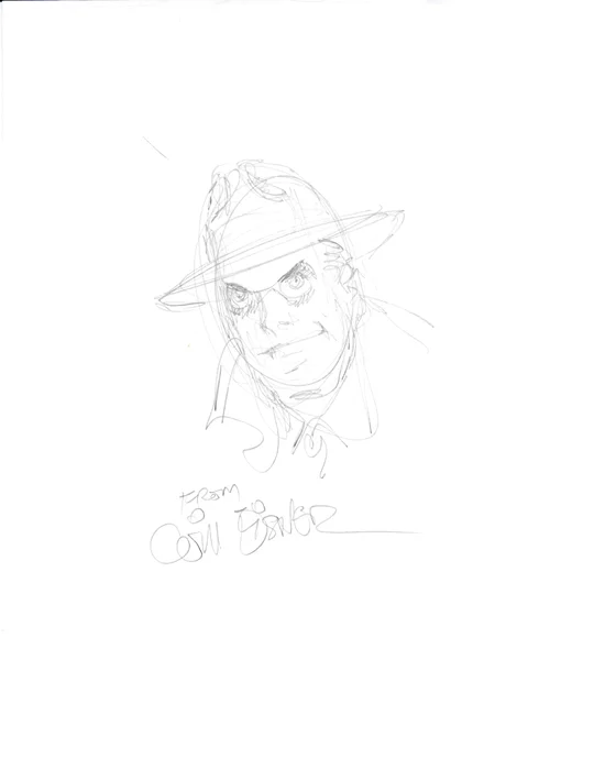 Will Eisner autograph