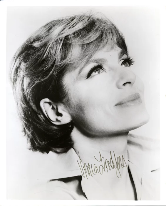 Viveca Lindfors autograph