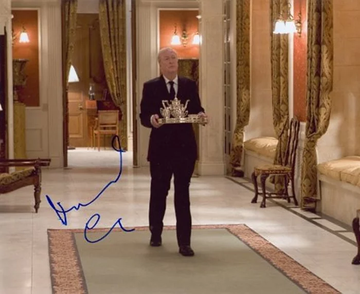 Michael Caine autograph