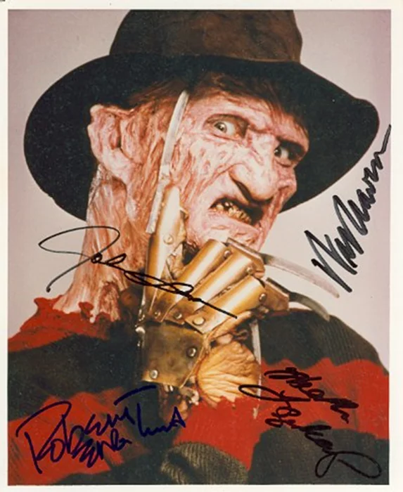 A Nightmare on Elm Street autograph