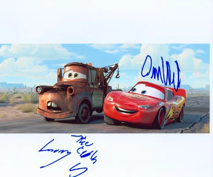 Cars autograph