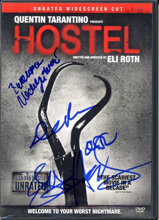 Hostel autograph