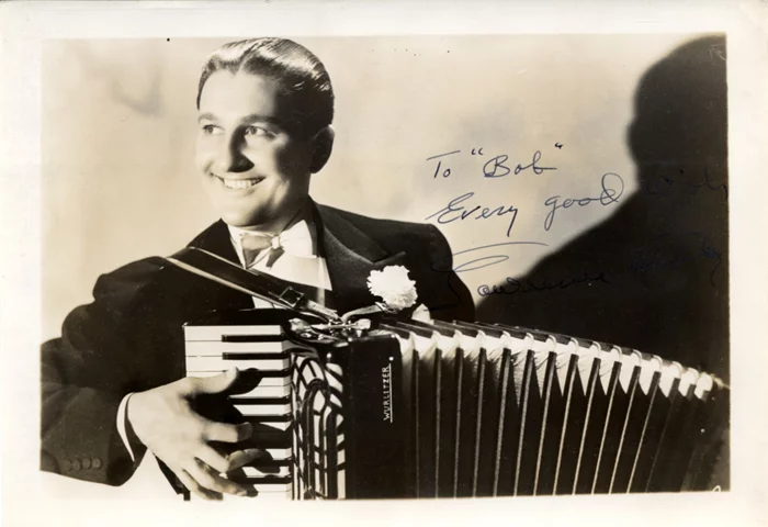 Lawrence Welk autograph