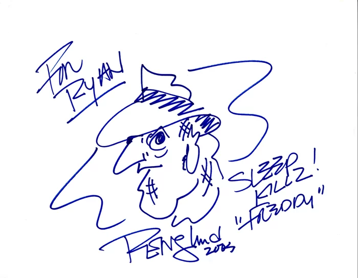 Robert Englund autograph