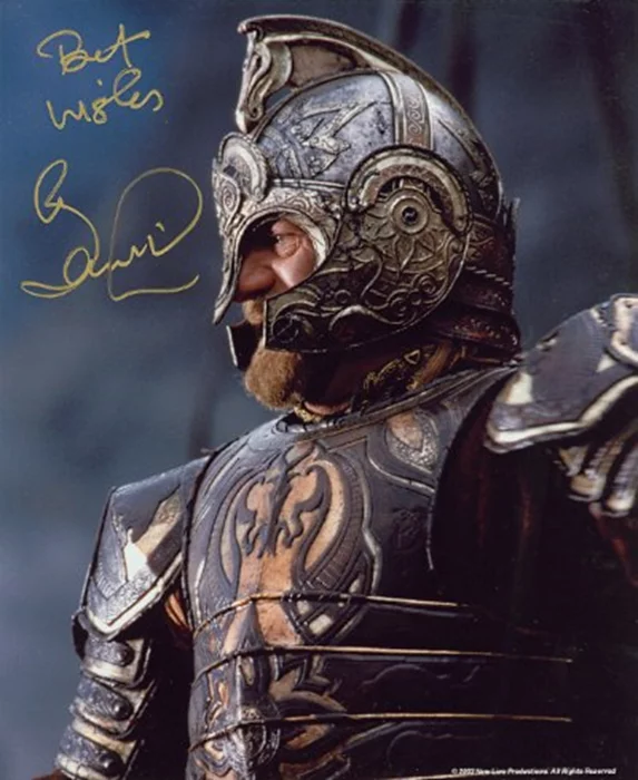 Bernard Hill autograph