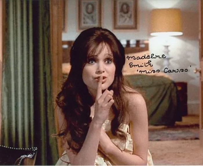 Madeline Smith autograph