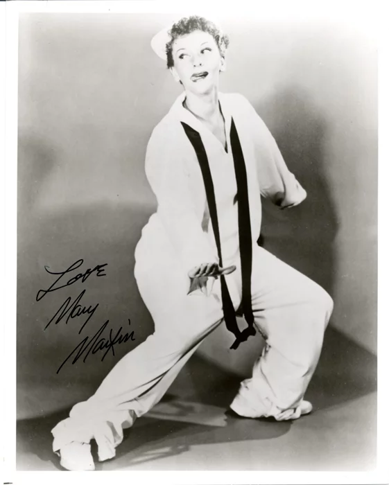 Mary Martin autograph