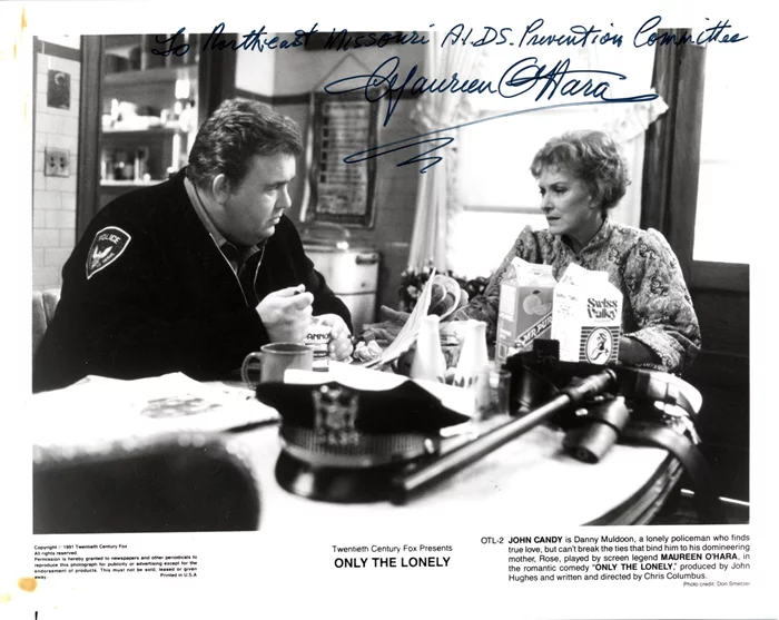 Maureen O'Hara autograph