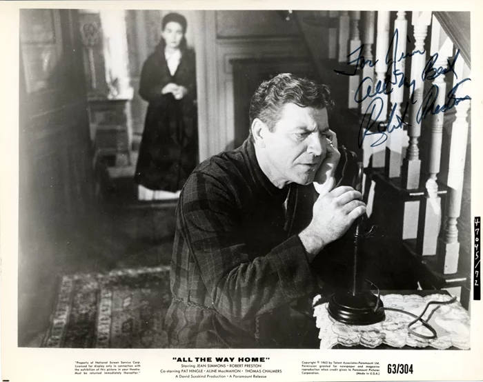 Robert Preston autograph