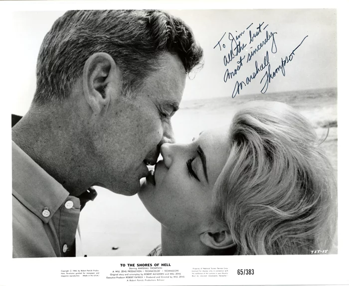 Marshall Thompson autograph