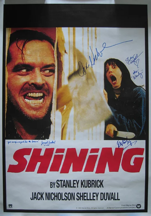 The Shining autograph