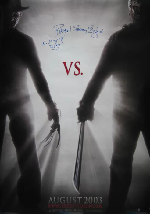 Freddy vs. Jason autograph