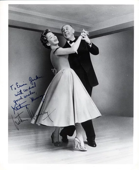 Arthur & Kathryn Murray autograph