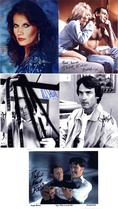James Bond autograph