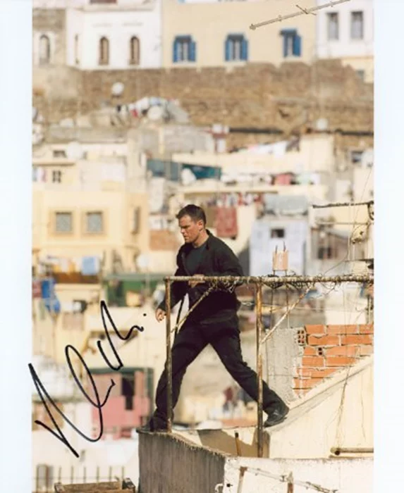 Matt Damon autograph