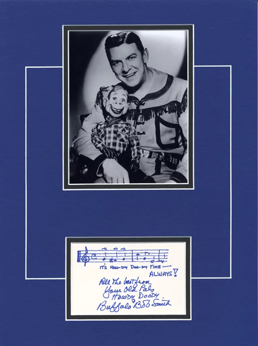 Buffalo Bob Smith autograph