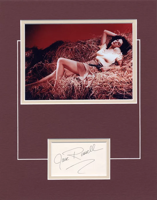 Jane Russell autograph