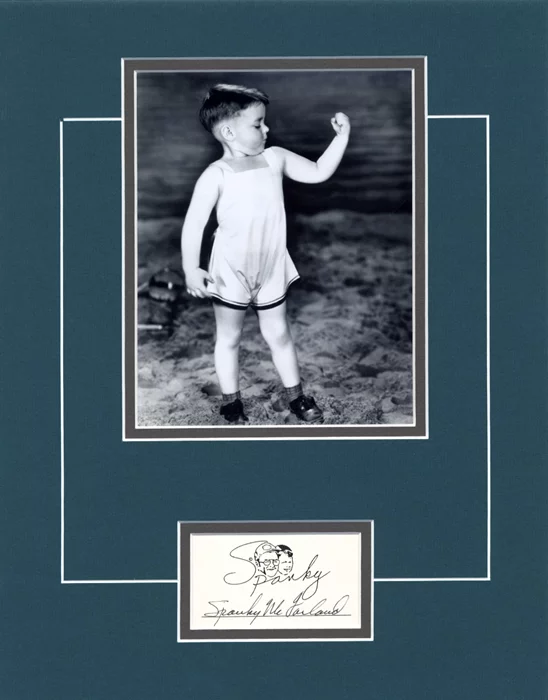 Spanky McFarland autograph
