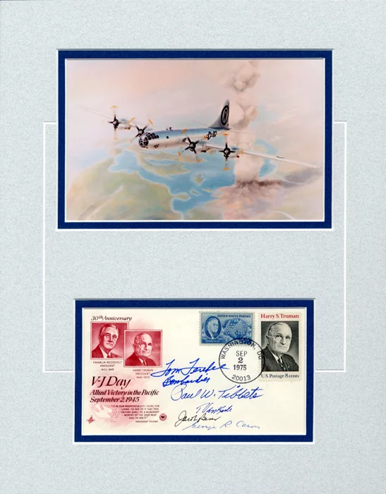 Enola Gay autograph