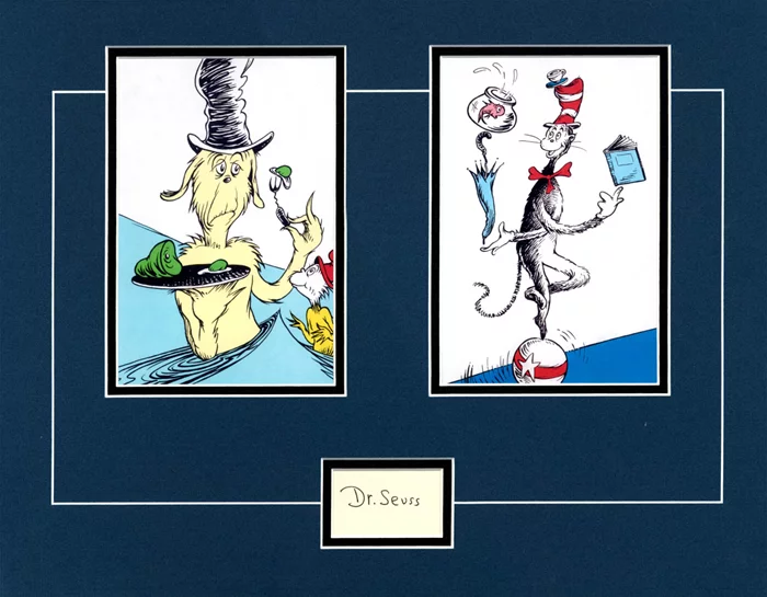 Dr. Seuss autograph