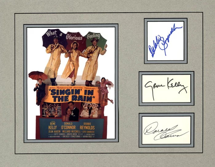 Singin' In The Rain autograph