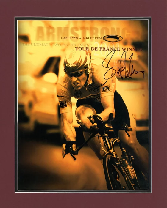 Lance Armstrong autograph