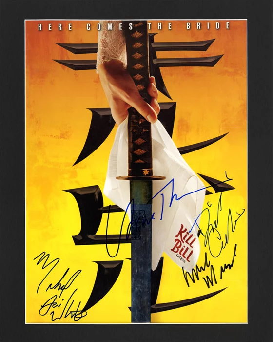 Kill Bill autograph