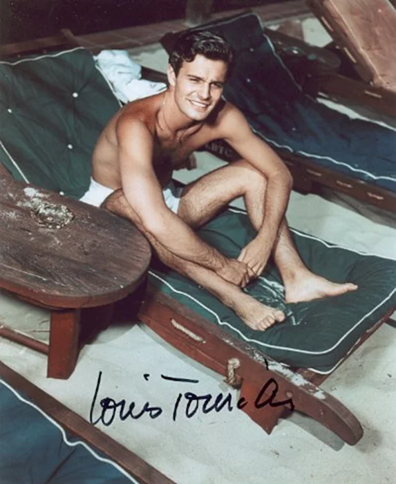 Louis Jourdan autograph