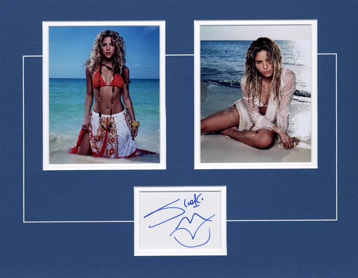 Shakira autograph