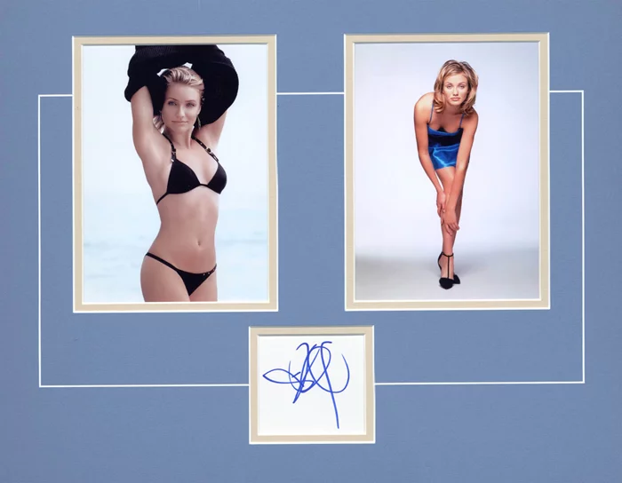 Cameron Diaz autograph