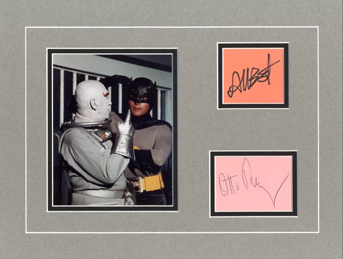 Batman autograph
