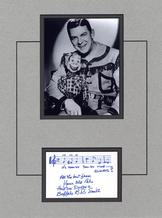 Buffalo Bob & Howdy Doody autograph
