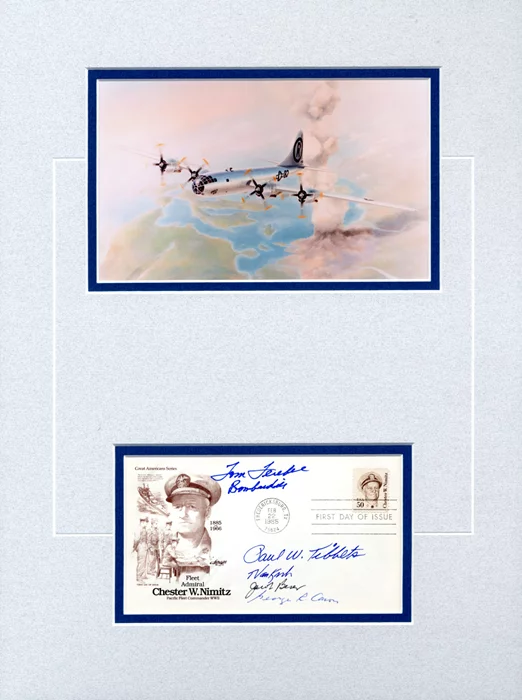 Enola Gay autograph