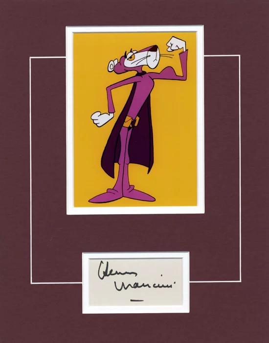 The Pink Panther autograph