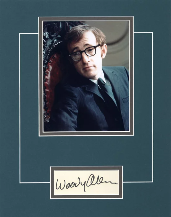 Woody Allen autograph