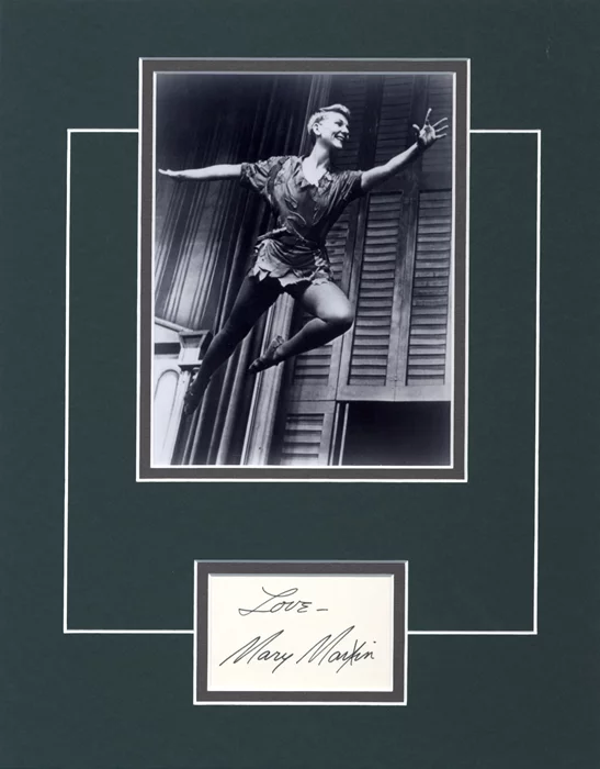 Mary Martin autograph