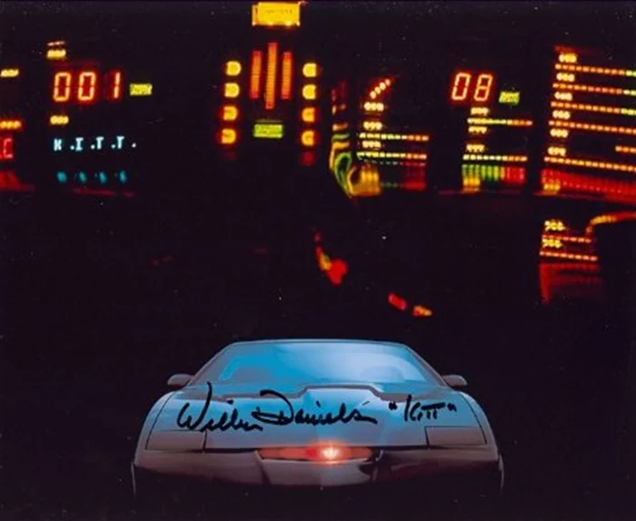 William Daniels autograph