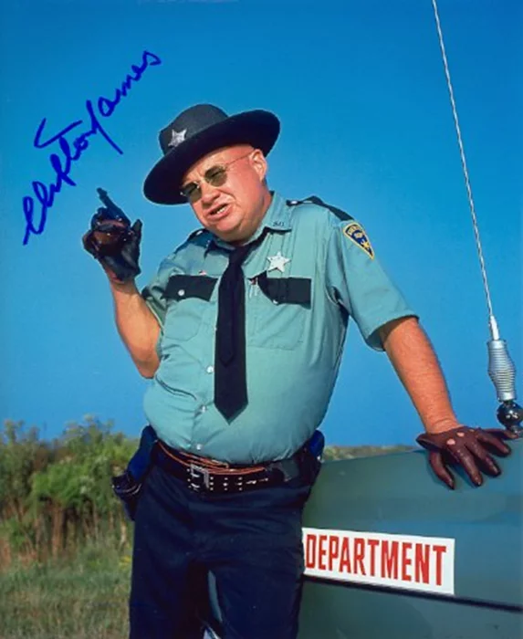 Clifton James autograph