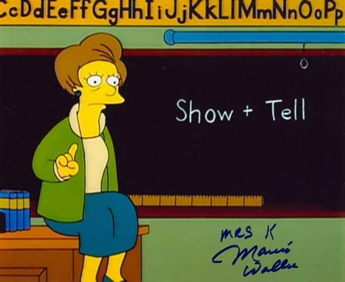 Marcia Wallace autograph