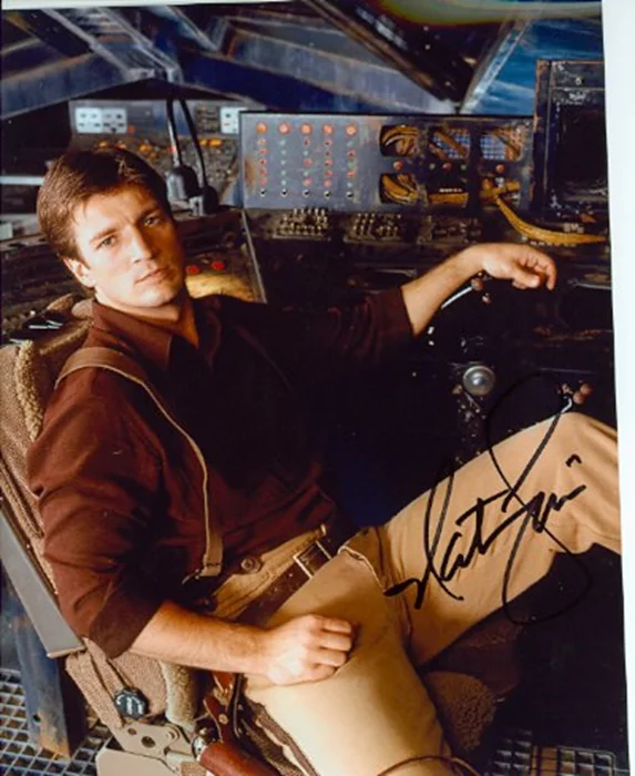 Nathan Fillion autograph